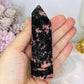 Chunky Rhodonite Tower 10cm