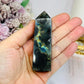 Labradorite Tower with Purple Flash 8.5cm