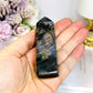 Labradorite Tower with Purple Flash 8.5cm