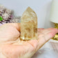 High Grade Golden Healer Tower with Rainbows 7cm