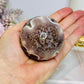 High Grade Chevron Amethyst Sphere On Stand 275g