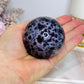 High Grade Chevron Amethyst Sphere On Stand 275g