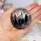 High Grade Chevron Amethyst Sphere On Stand 275g
