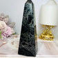 Large Black Onyx Tower 15cm 481g
