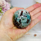 Rare Aquamarine & Pink Tourmaline Sphere on Stand 231g