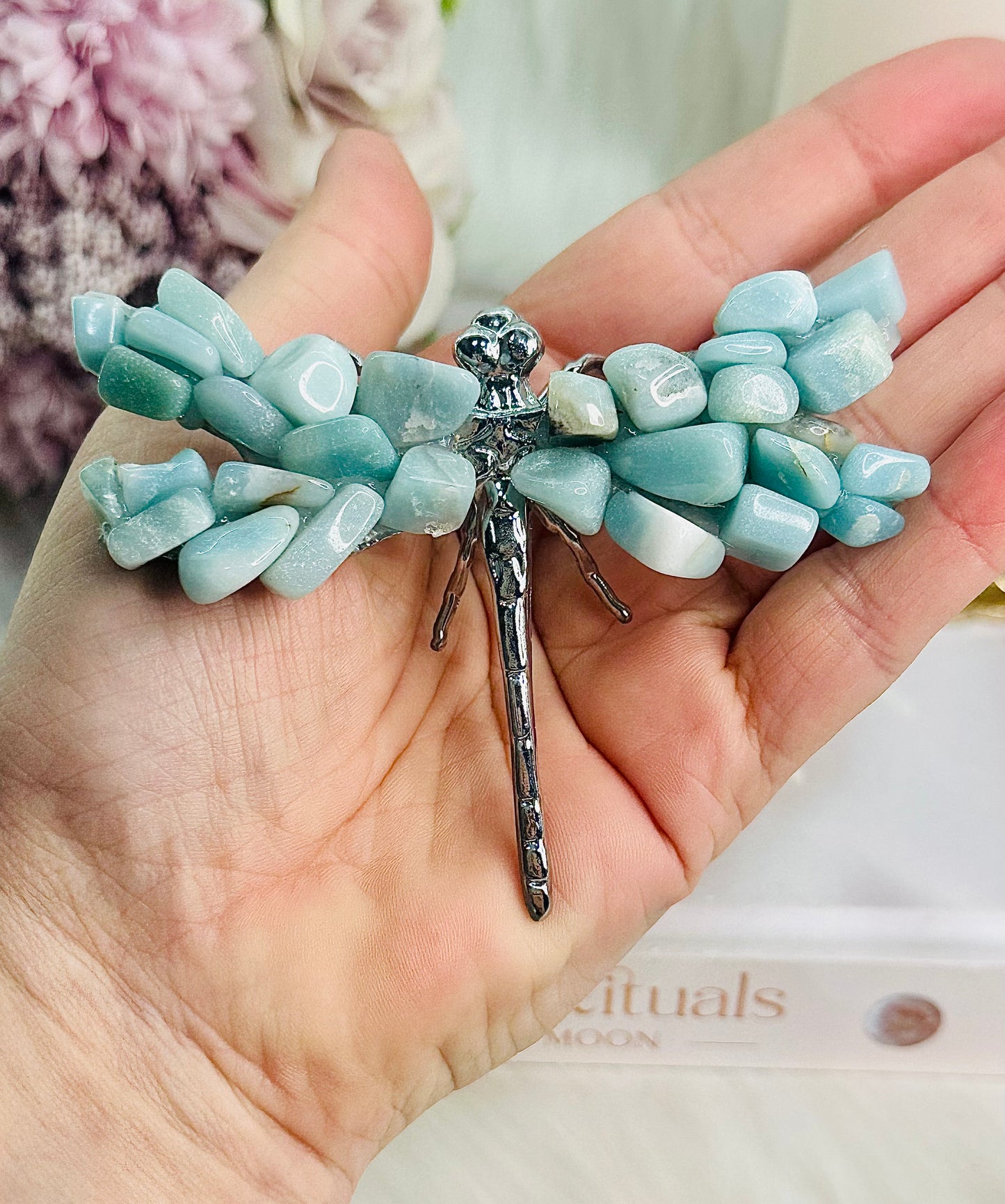 Absolutely Gorgeous Amazonite Dragonfly