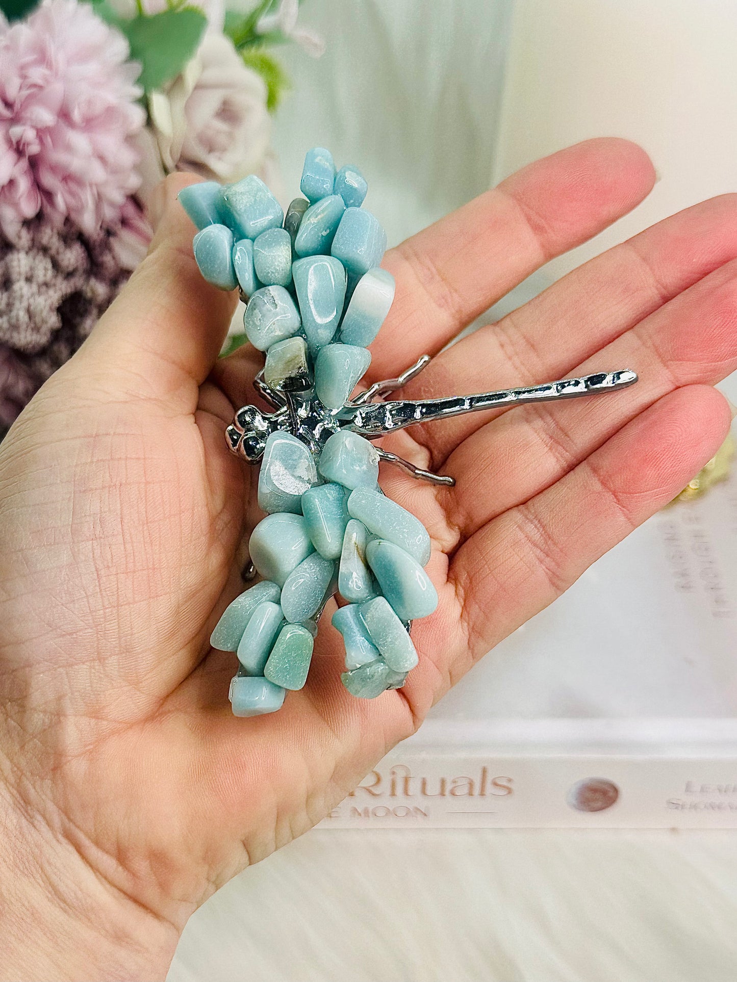 Absolutely Gorgeous Amazonite Dragonfly