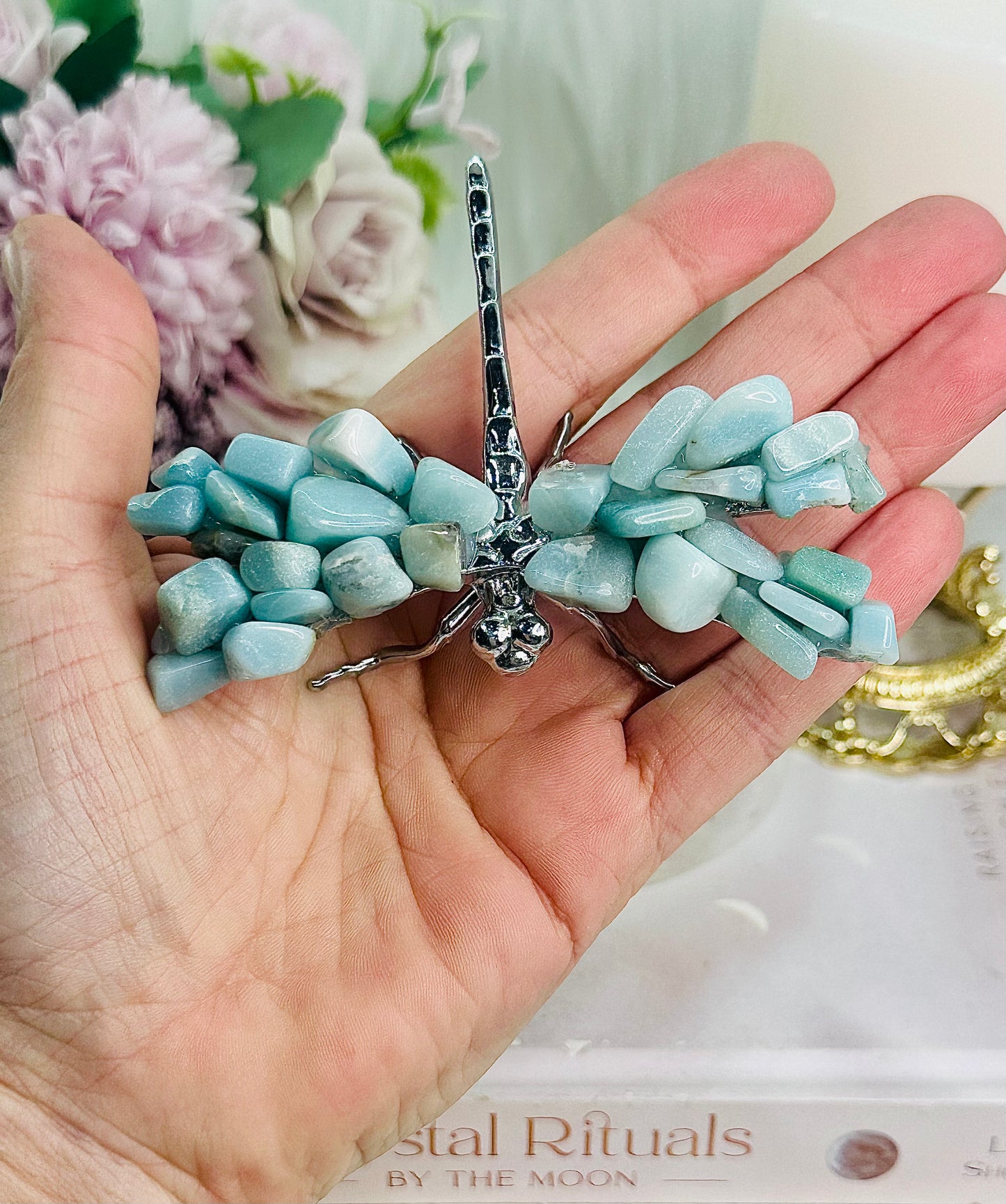 Absolutely Gorgeous Amazonite Dragonfly