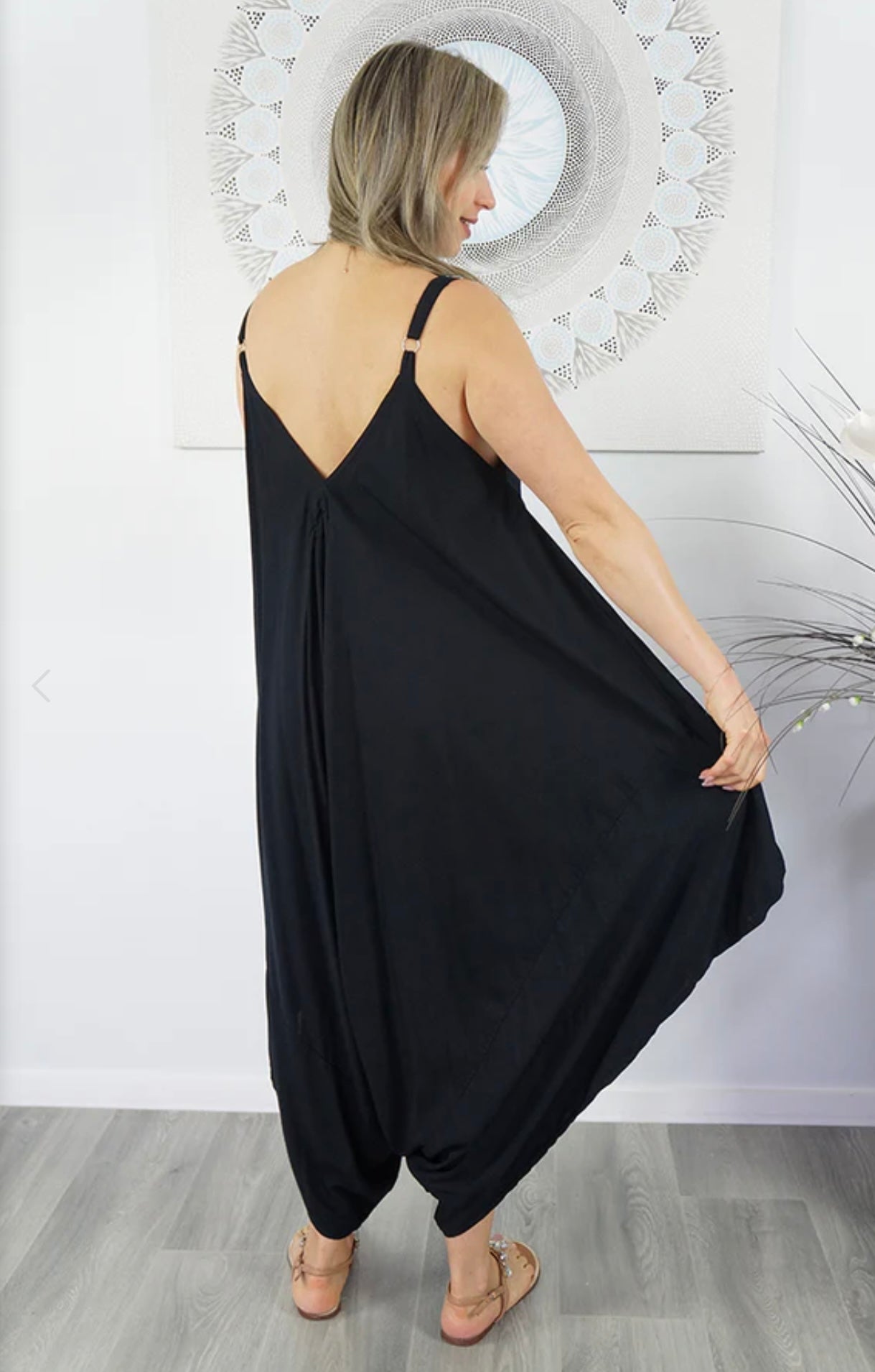 Black Jumpsuit One Size