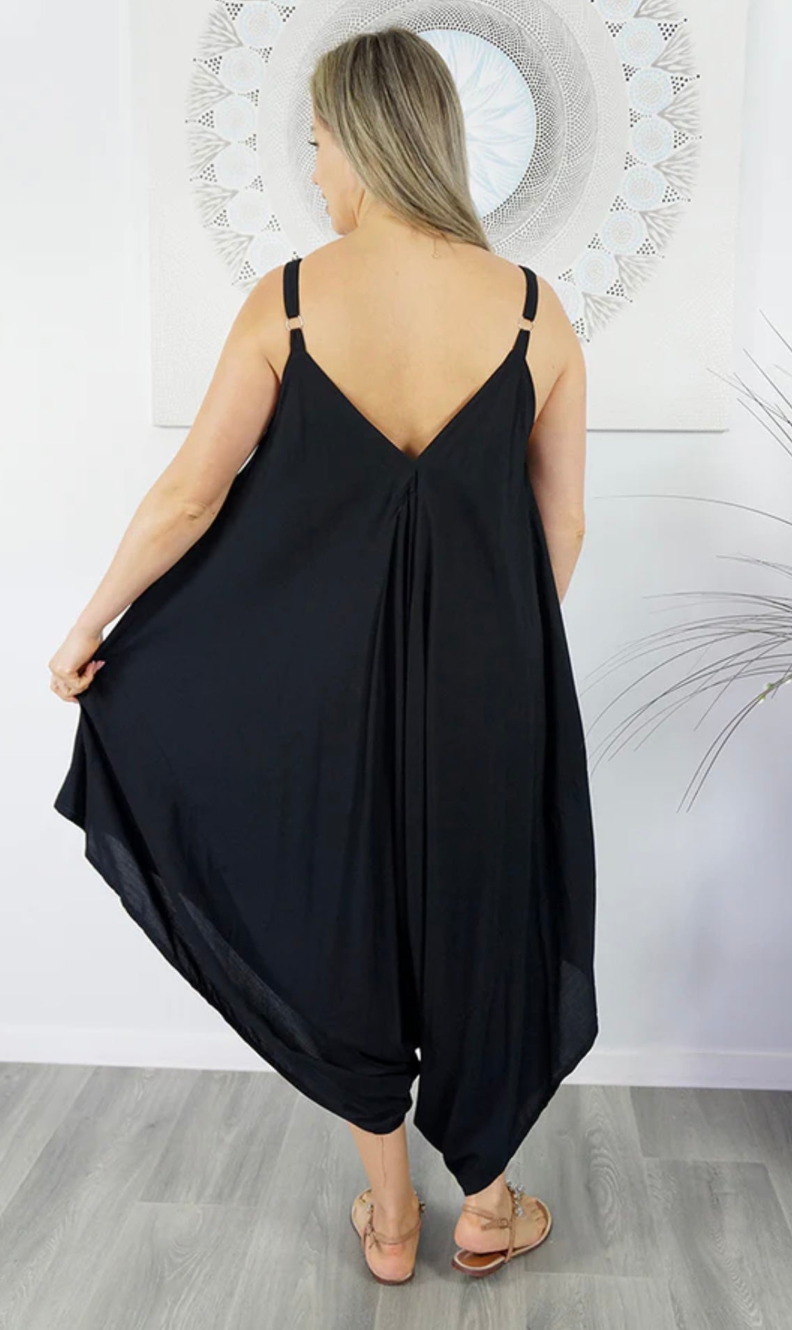 Black Jumpsuit One Size