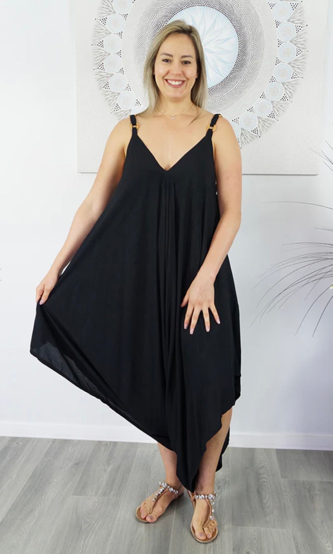 Black Jumpsuit One Size