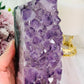 ⚜️ SALE ⚜️ !!!! Classy & Fabulous Large 1.4KG 22cm High Grade Chunky Amethyst Agate Cluster On Stand From Brazil ~ A Truly Exquisite Piece