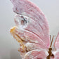The Biggest & Most Glorious Pink Amethyst Druzy Butterfly From Brazil. Wings Alone are 29cm Tall, On Stand Approx 40cm Tall Weighing 1.55Kg (On Stand) Absolutely Perfect & Incredible
