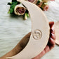 Small 11cm Handmade Ceramic Moon Dishes By Florence and Folk