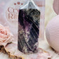 Fluorite Large Chunky Tower