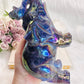 ⚜️ SALE ⚜️Fabulous Statement Piece !!!! Stunning Huge 1.34KG Chunky Angel Aura Dream Amethyst Elephant Carved To Perfection