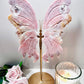 The Biggest & Most Glorious Pink Amethyst Druzy Butterfly From Brazil. Wings Alone are 29cm Tall, On Stand Approx 40cm Tall Weighing 1.55Kg (On Stand) Absolutely Perfect & Incredible
