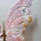The Biggest & Most Glorious Pink Amethyst Druzy Butterfly From Brazil. Wings Alone are 29cm Tall, On Stand Approx 40cm Tall Weighing 1.55Kg (On Stand) Absolutely Perfect & Incredible
